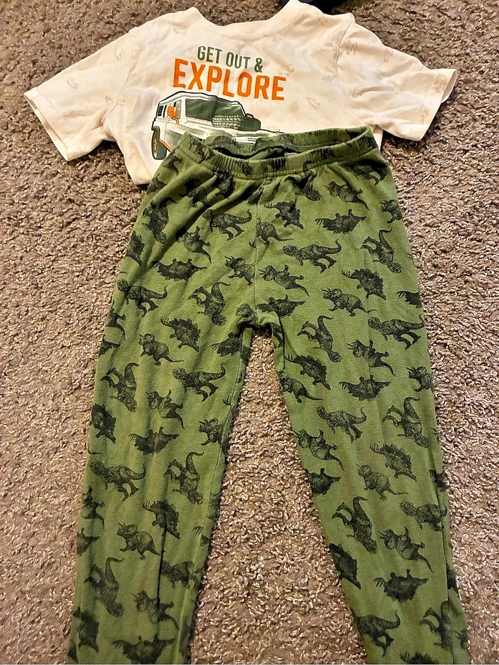 Garanimals Kids Dinosaur Matching Set Size 4T